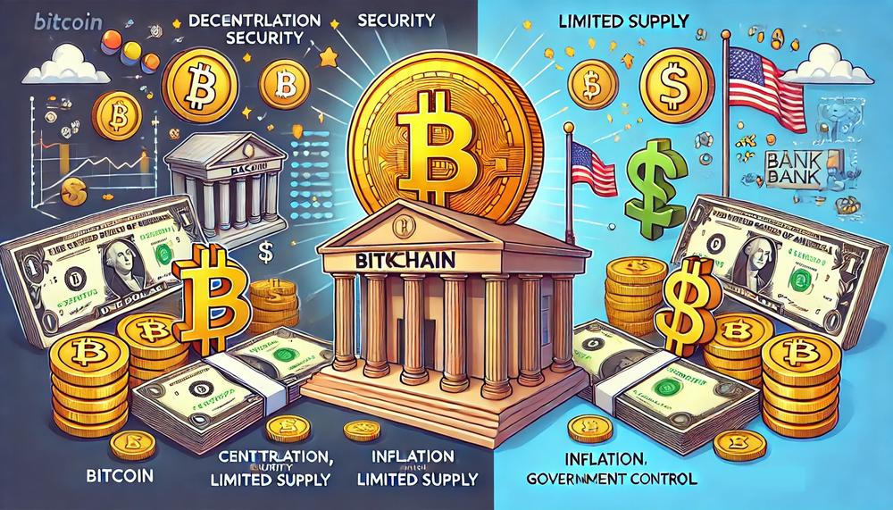 Bitcoin vs. Fiat: Understanding the Differences