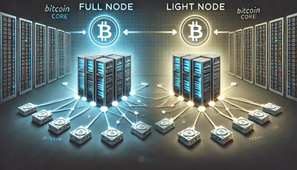 Understanding the Differences Between Full Node and Light Node in Bitcoin Core