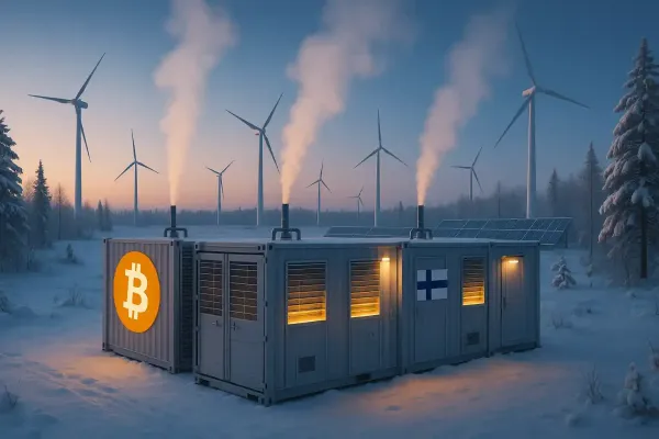 How Finland Is Reinventing Bitcoin Mining with Renewable Energy and Recycled Heat